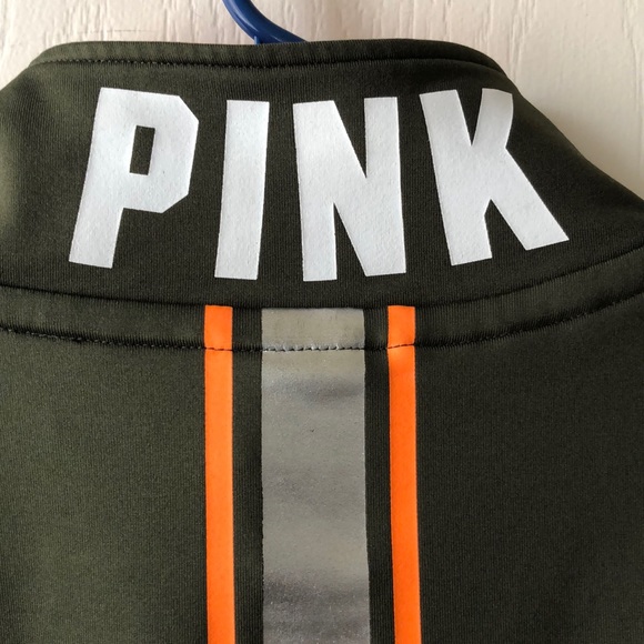 PINK zip up sweater sz S/P - Picture 5 of 7